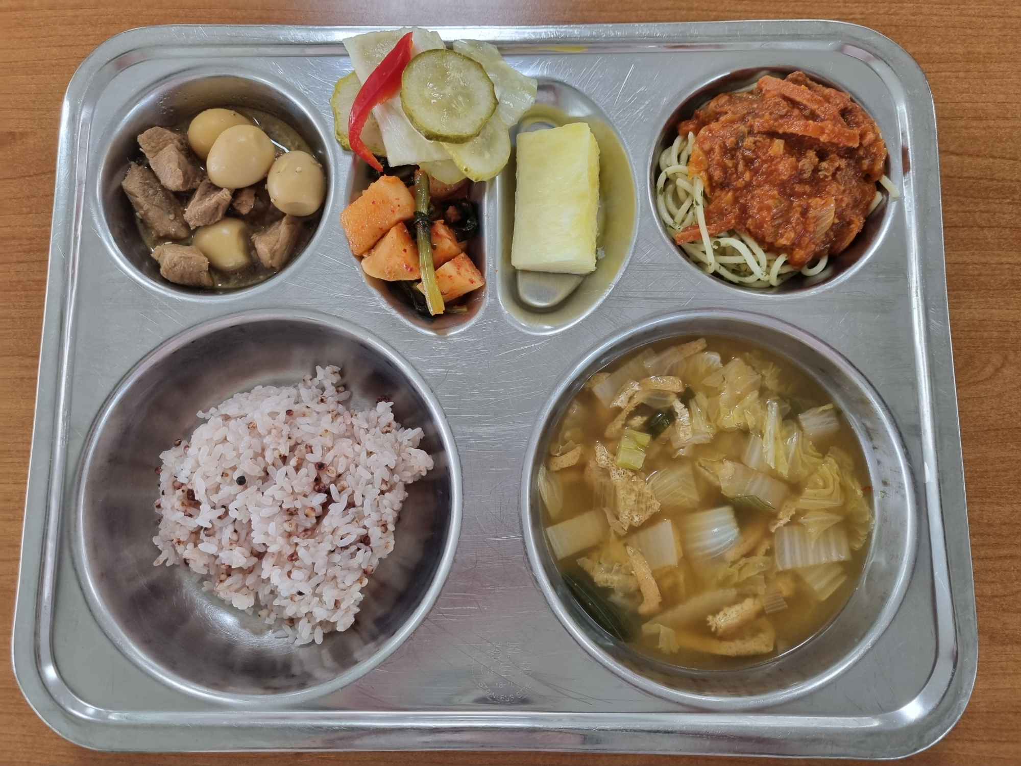 중식 식단 이미지