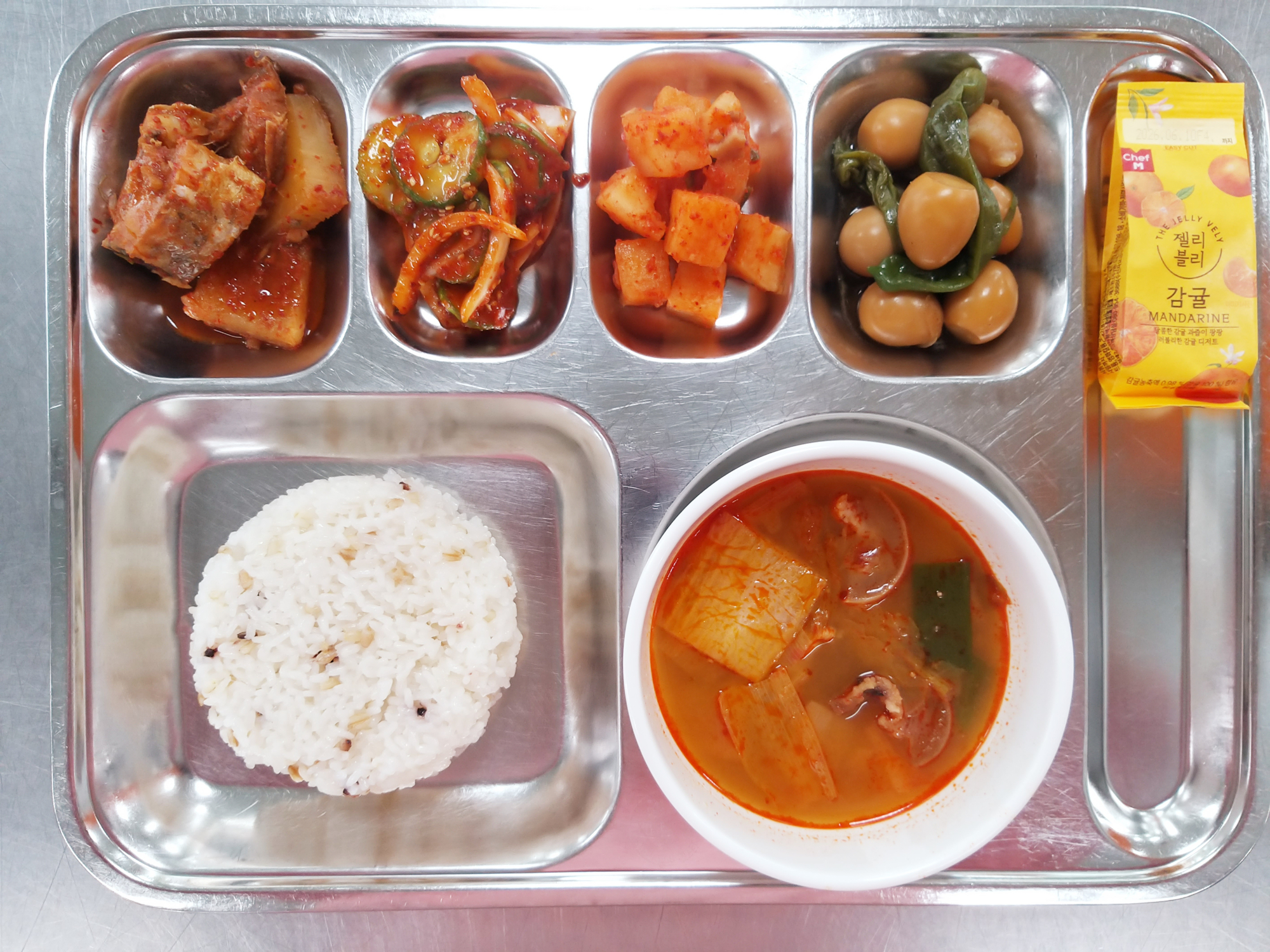 중식 식단 이미지