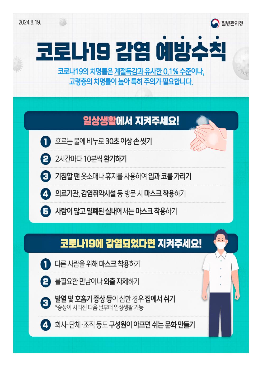 코로나19 등 호흡기감염병 예방 관리 안내문002