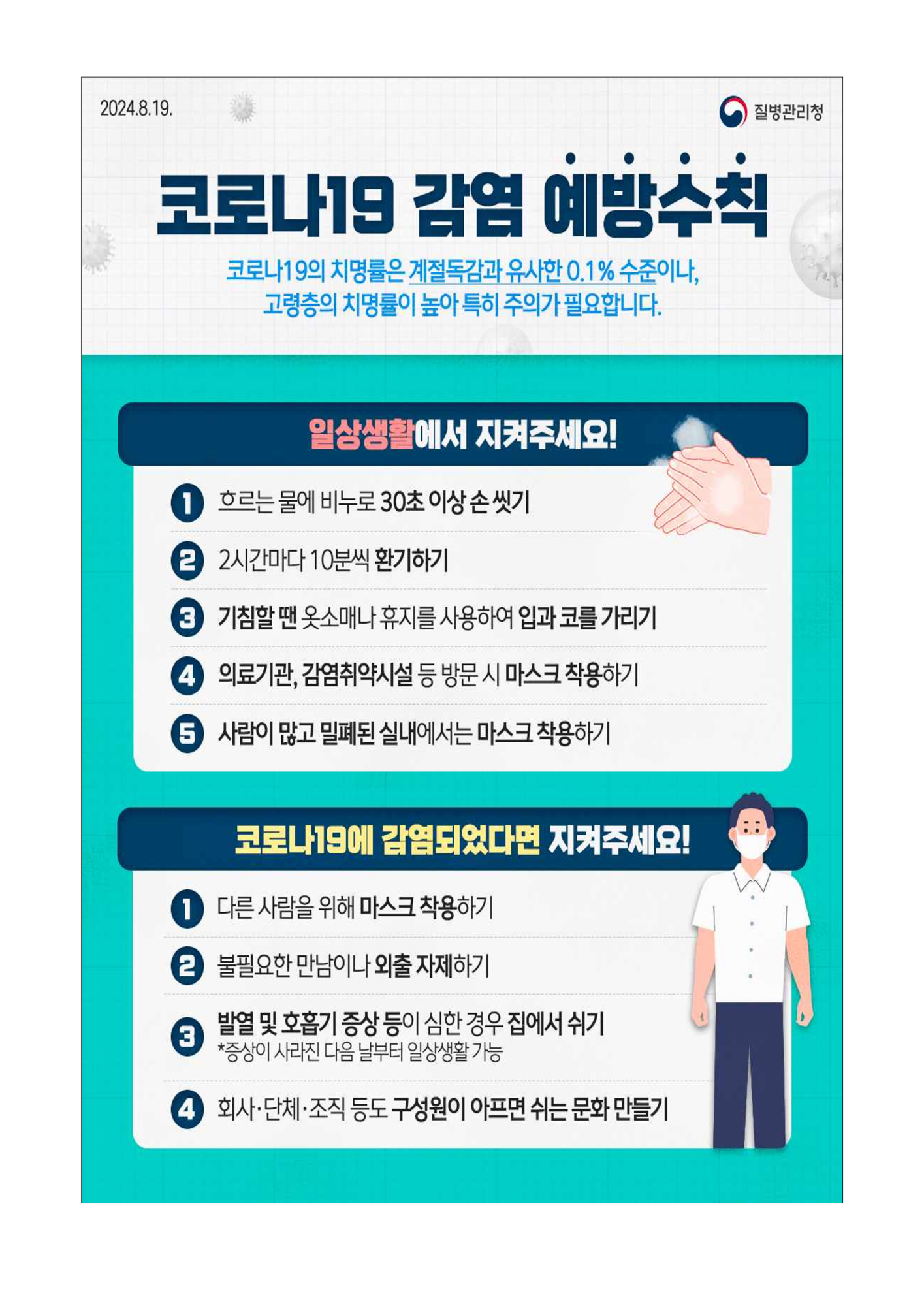 2025. 코로나19 등 호흡기 감염병 예방 안내_2