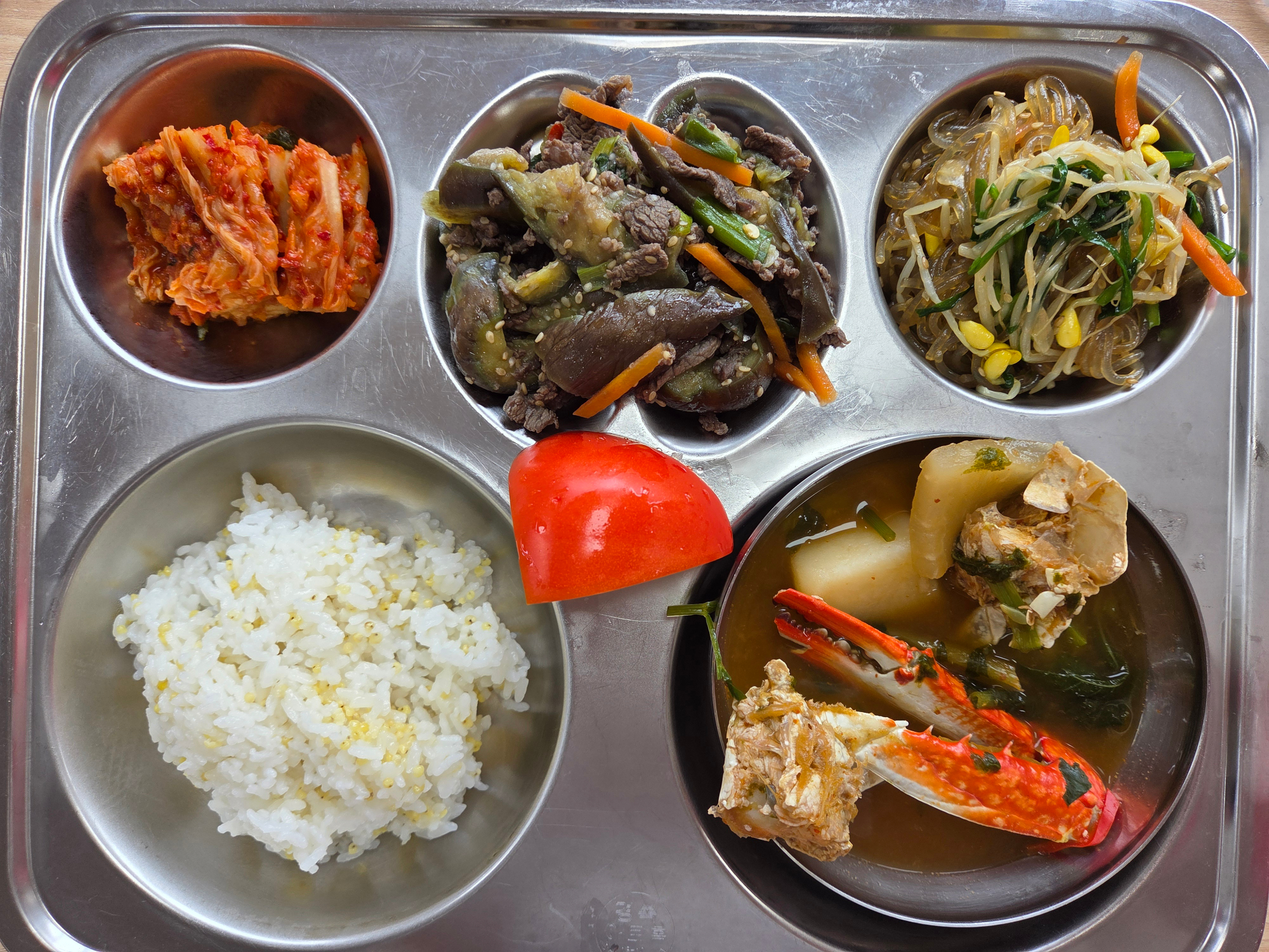 중식 식단 이미지