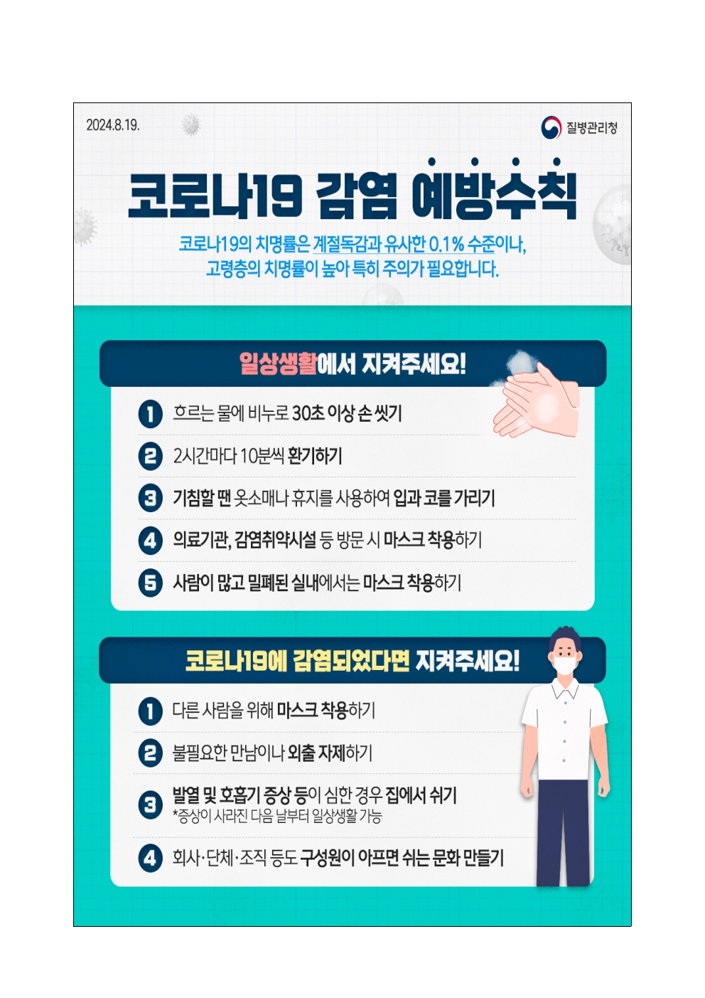 코로나19 등 호흡기 감염병 예방 안내문002