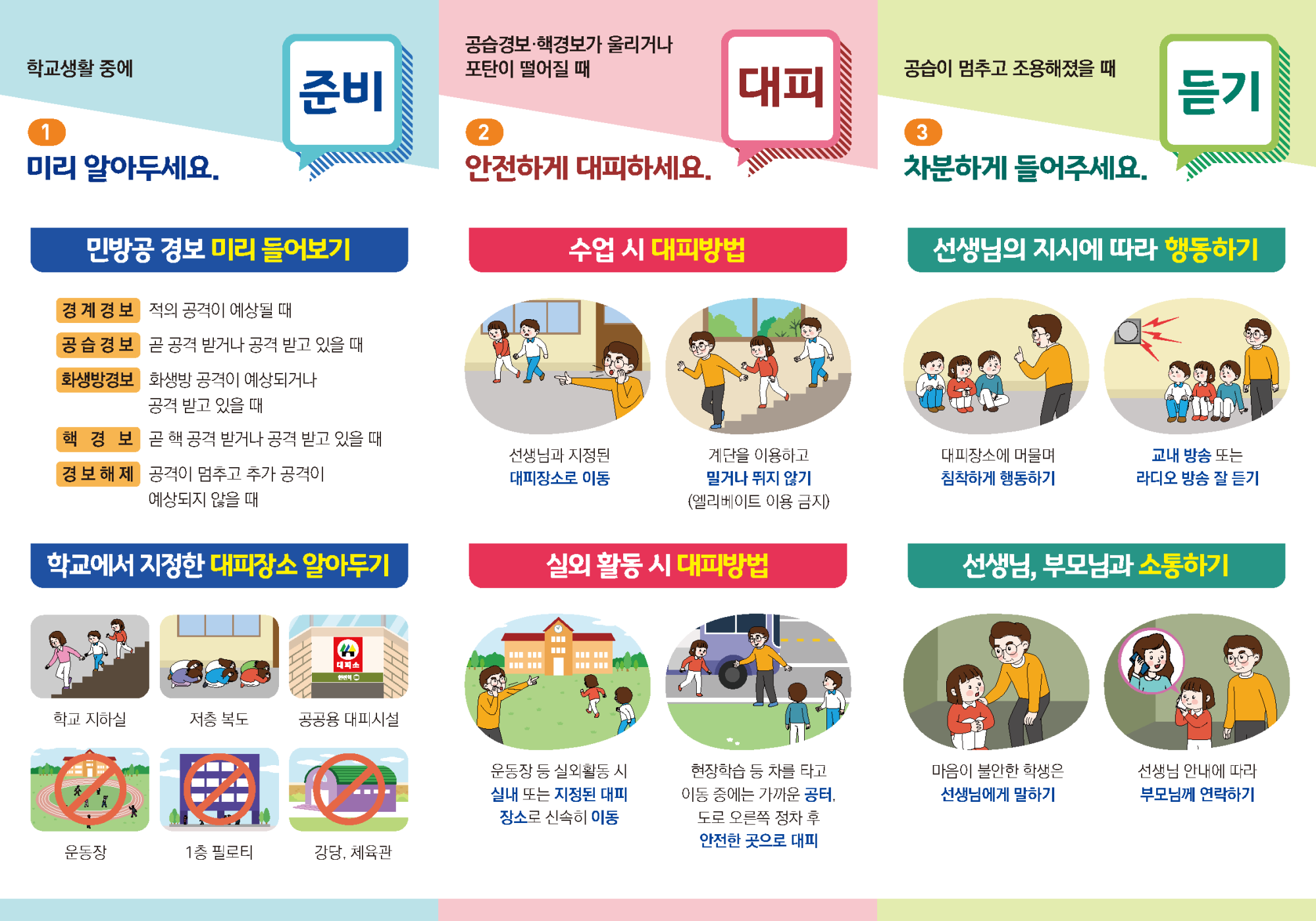 비상시 학생행동요령 (리플릿)_페이지_2
