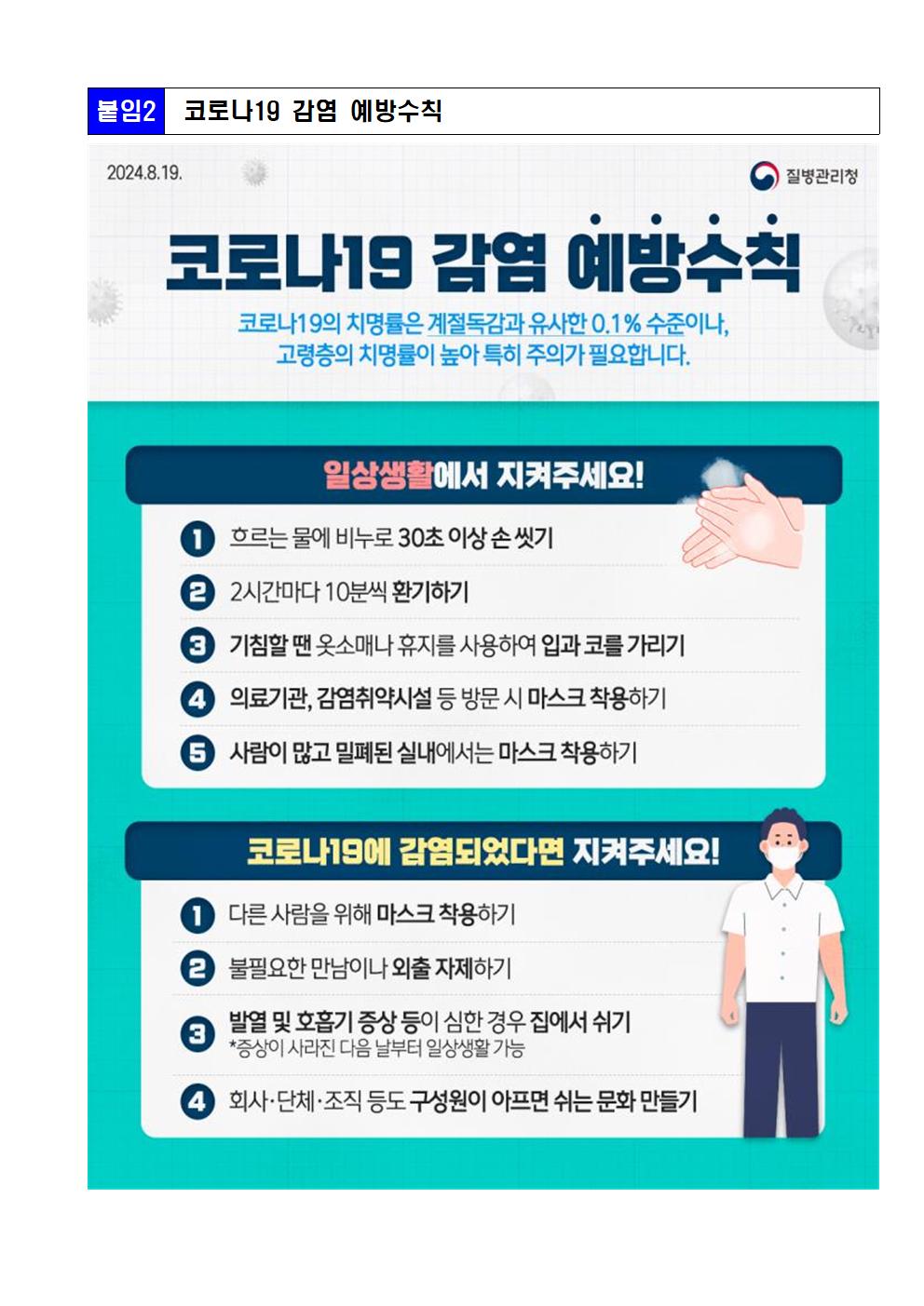 코로나19및 호흡기 감염병 예방 안내003