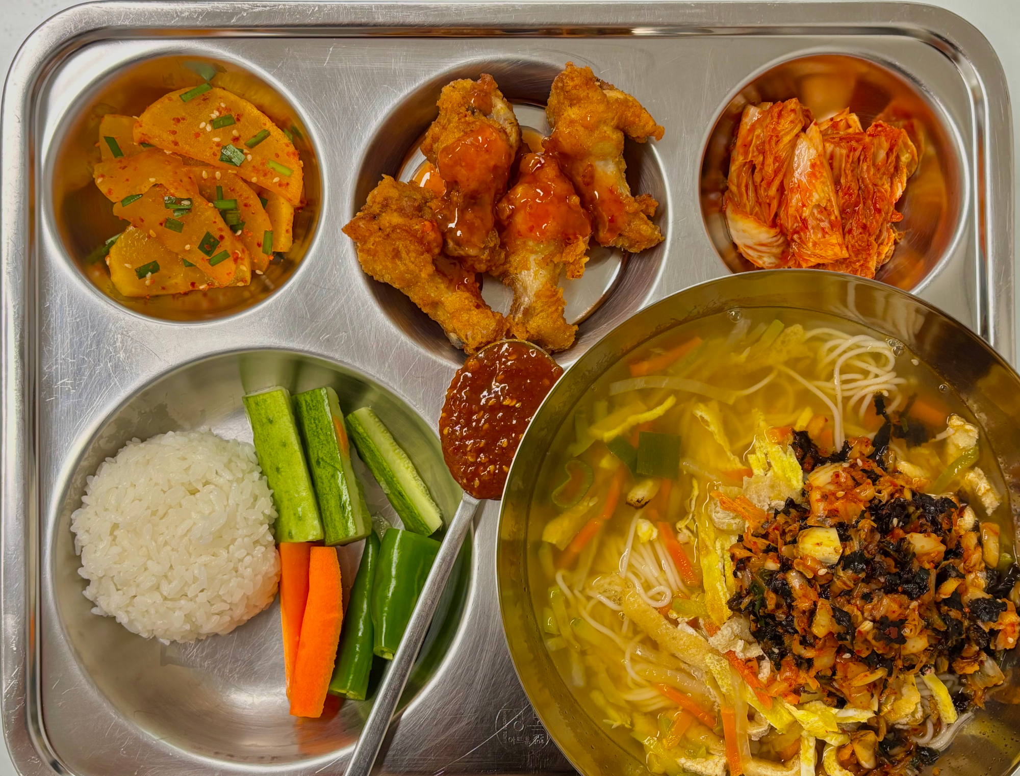 중식 식단 이미지