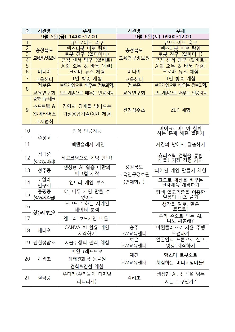 CMOOC FESTIVAL 가정통신문 예시003