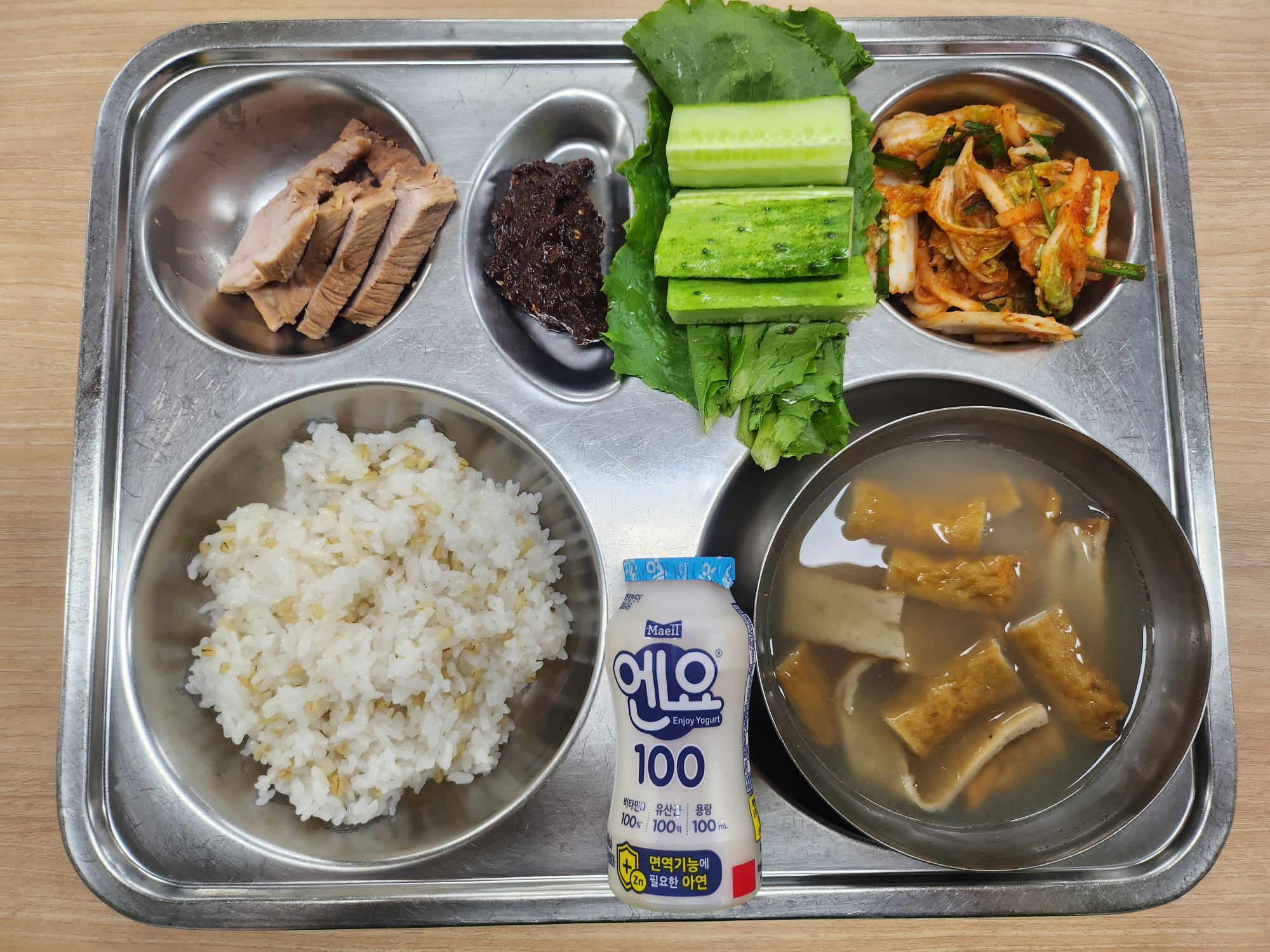 중식 식단 이미지