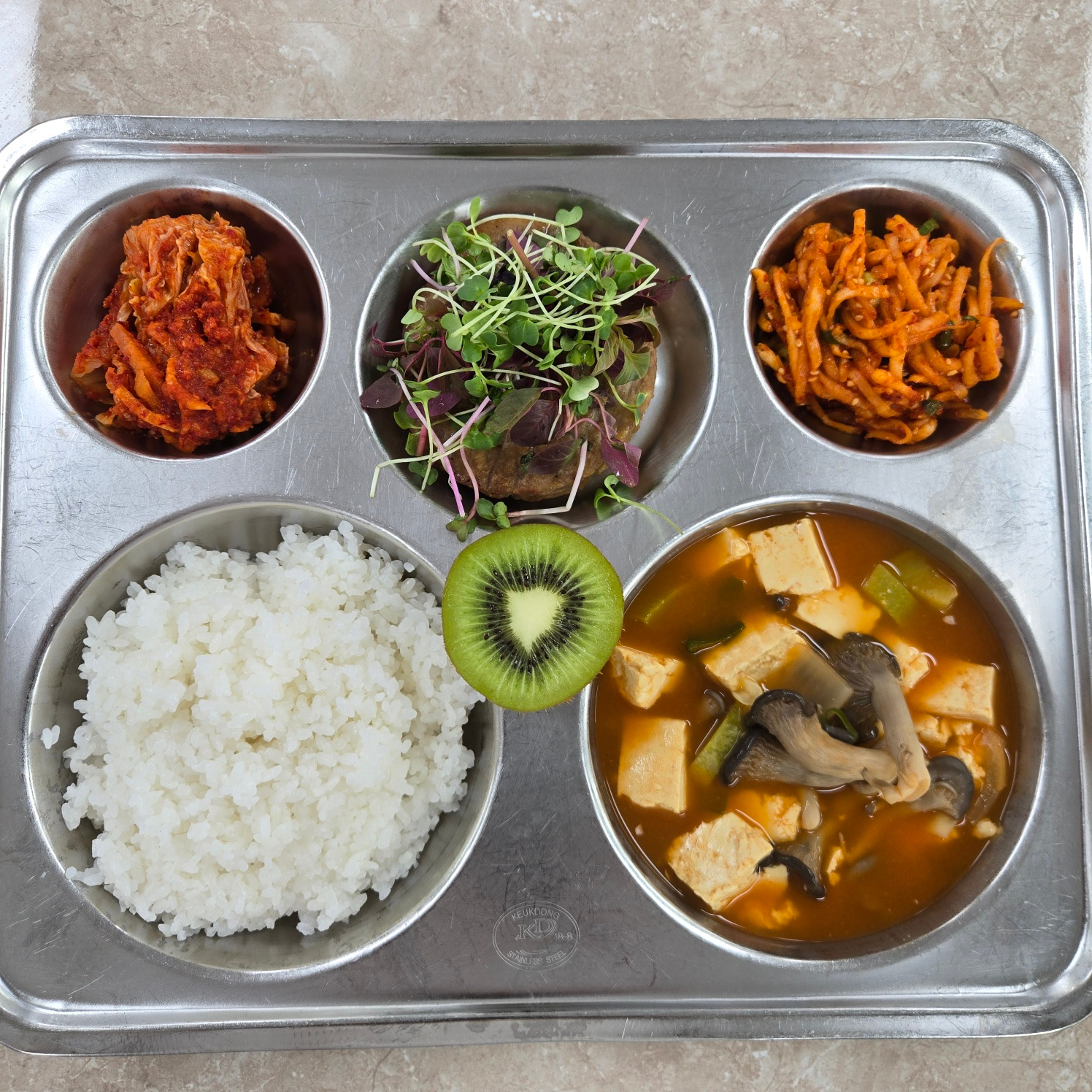 조식 식단 이미지