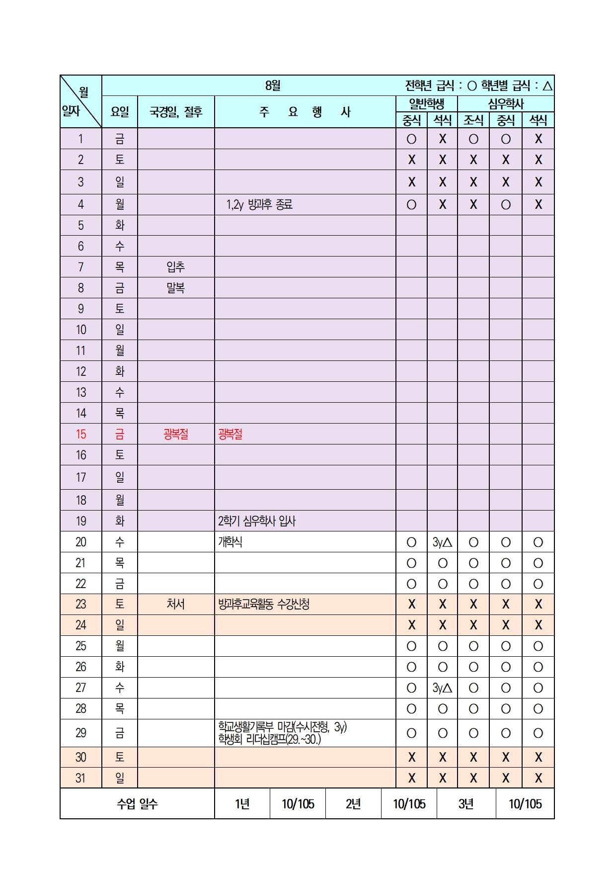 2025. 08월 학기 중 급식비 납부 안내002