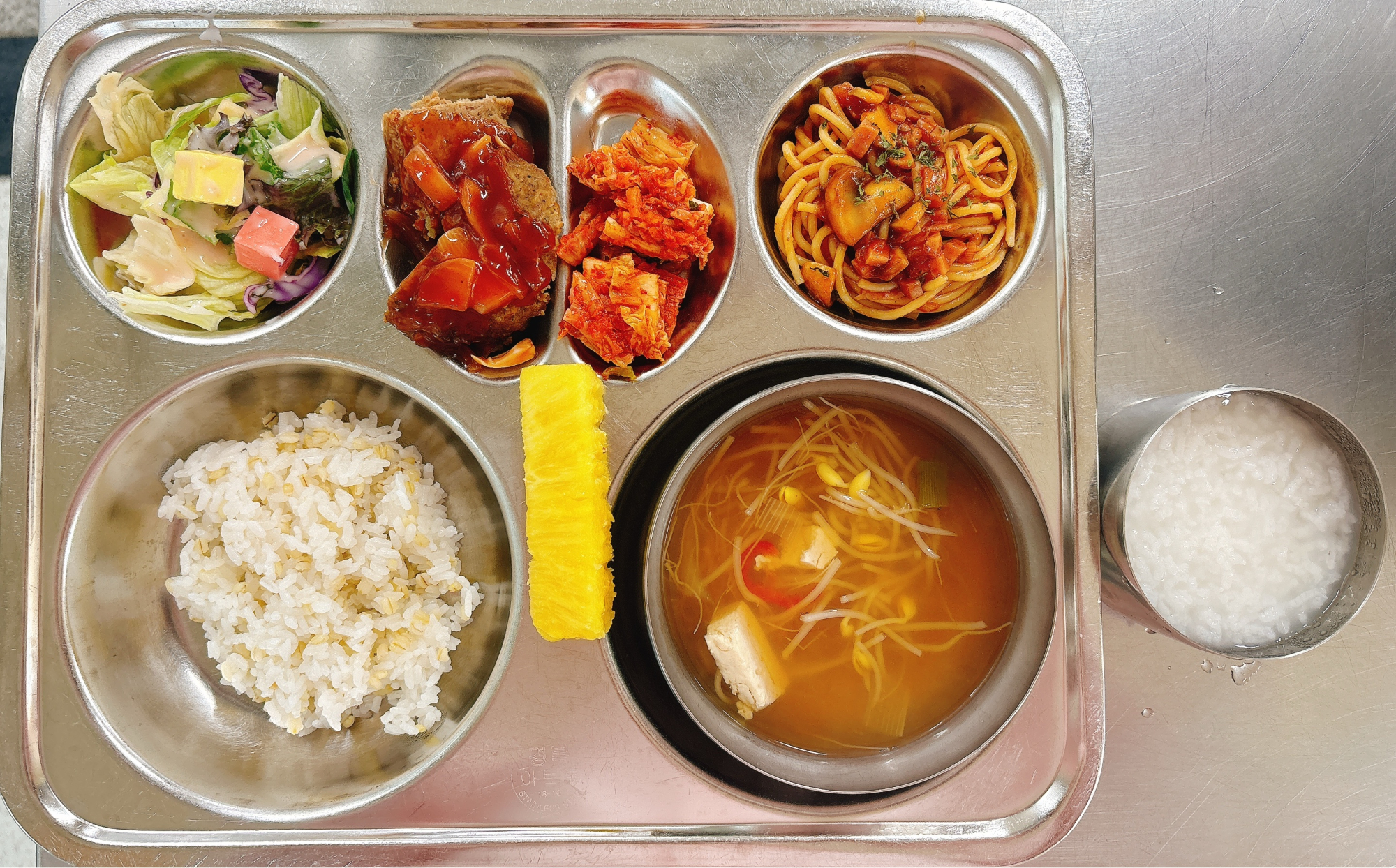 중식 식단 이미지
