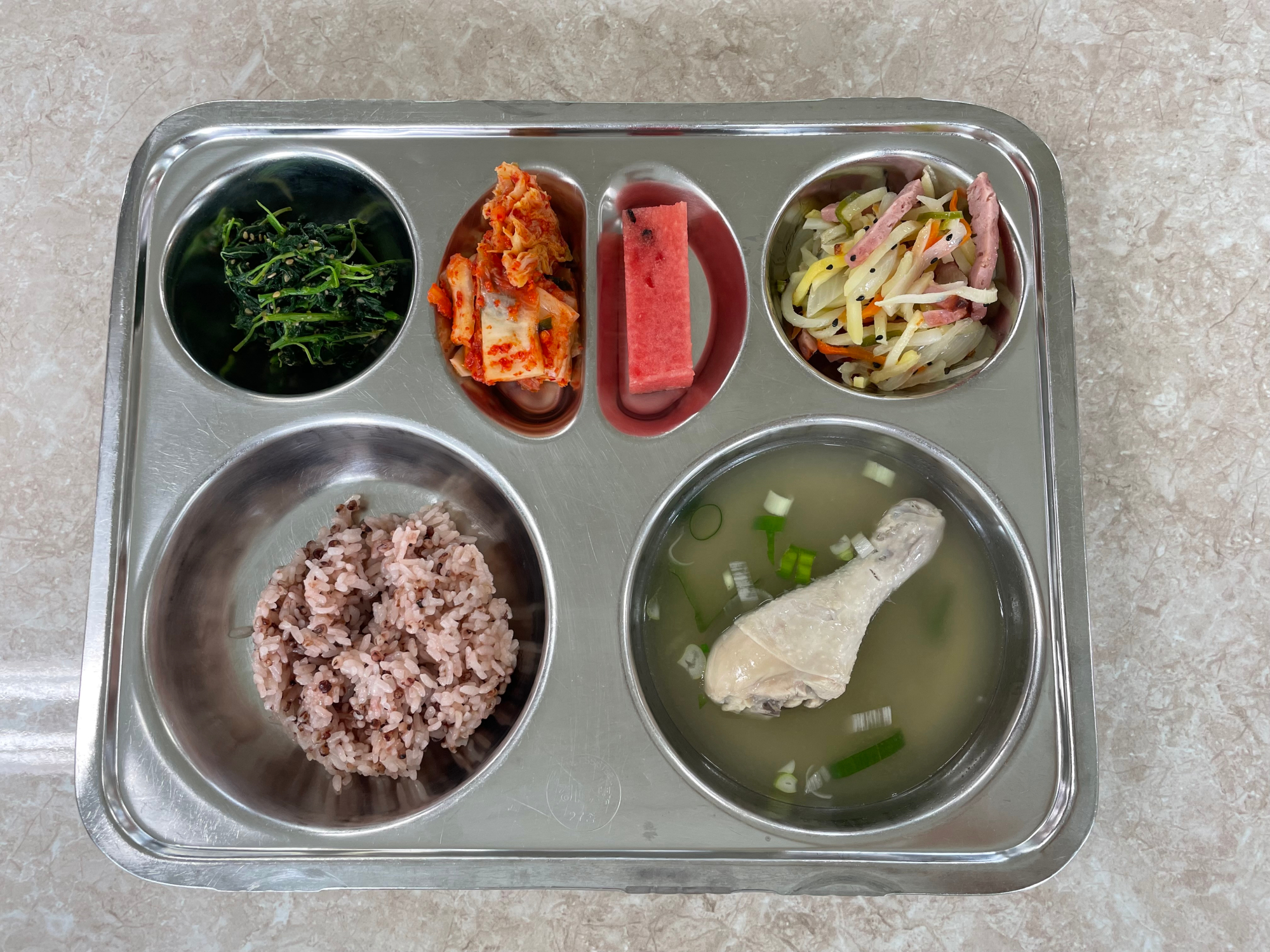 중식 식단 이미지