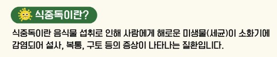 식중독이란 