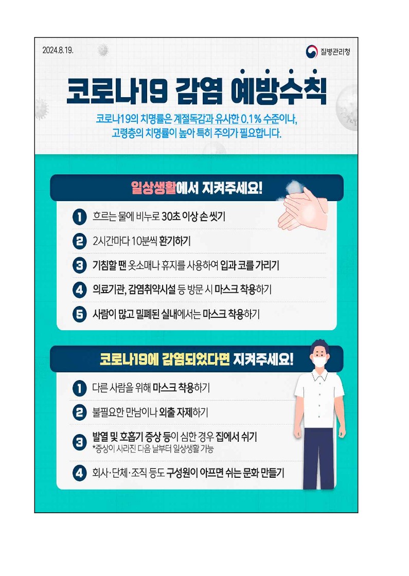 코로나19 등 호흡기 감염병 예방 안내 가정통신문_2