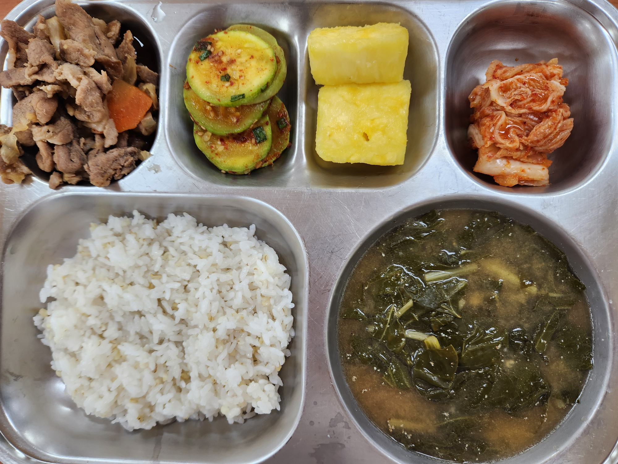 중식 식단 이미지