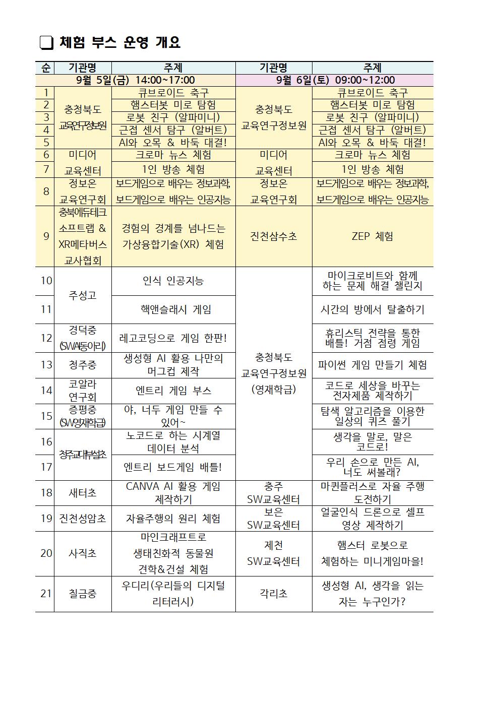 2025. CMOOC FESTIVAL 안내 가정통신문003