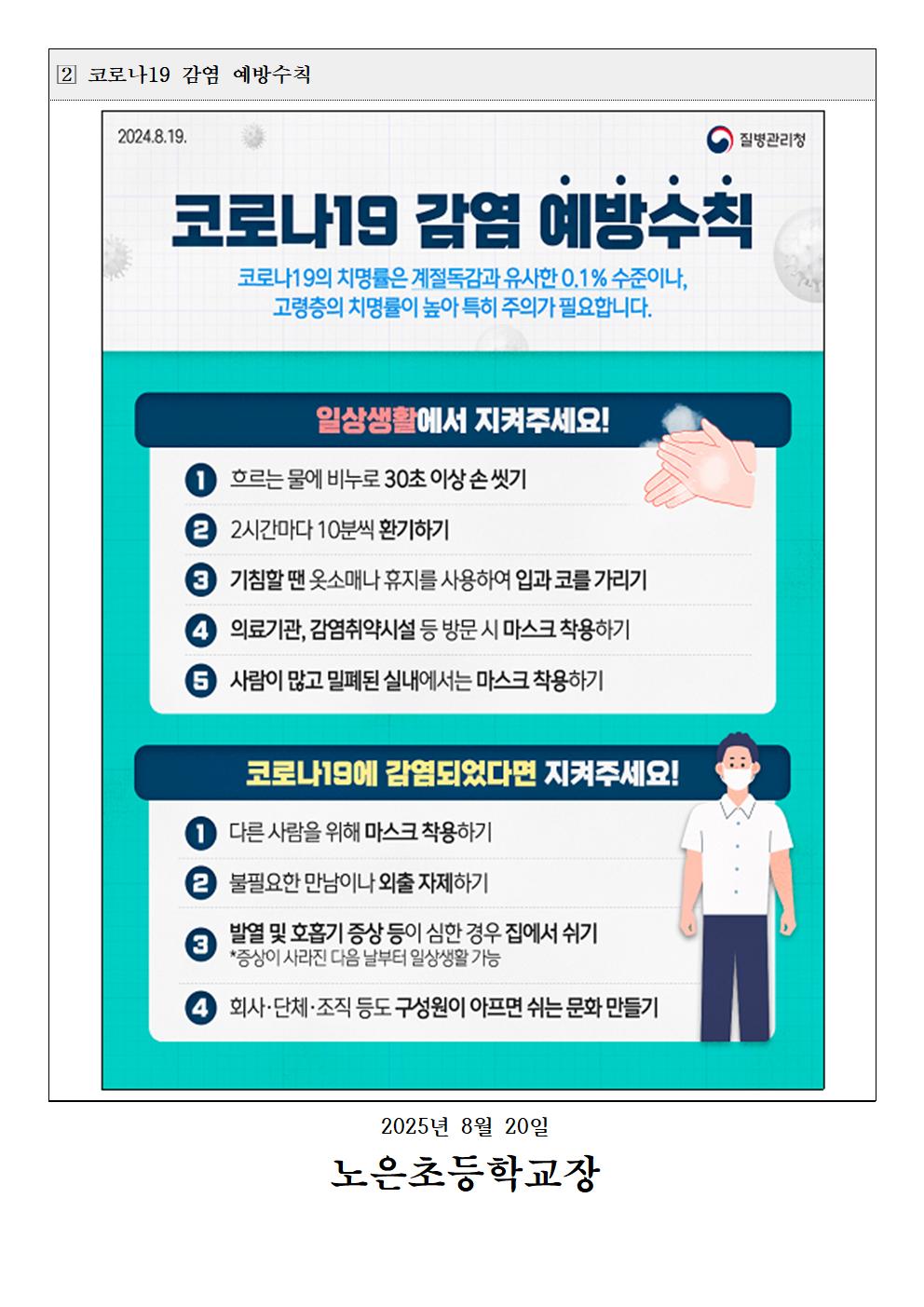 코로나19 등 호흡기 감염병 예방 안내문002