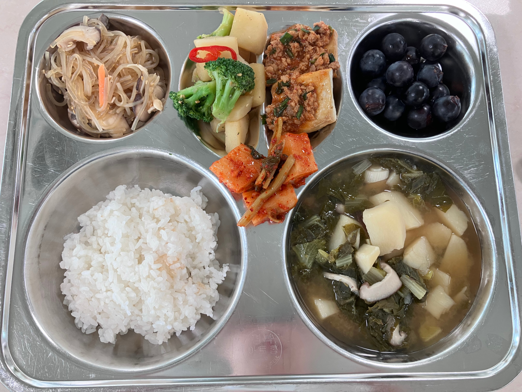 중식 식단 이미지