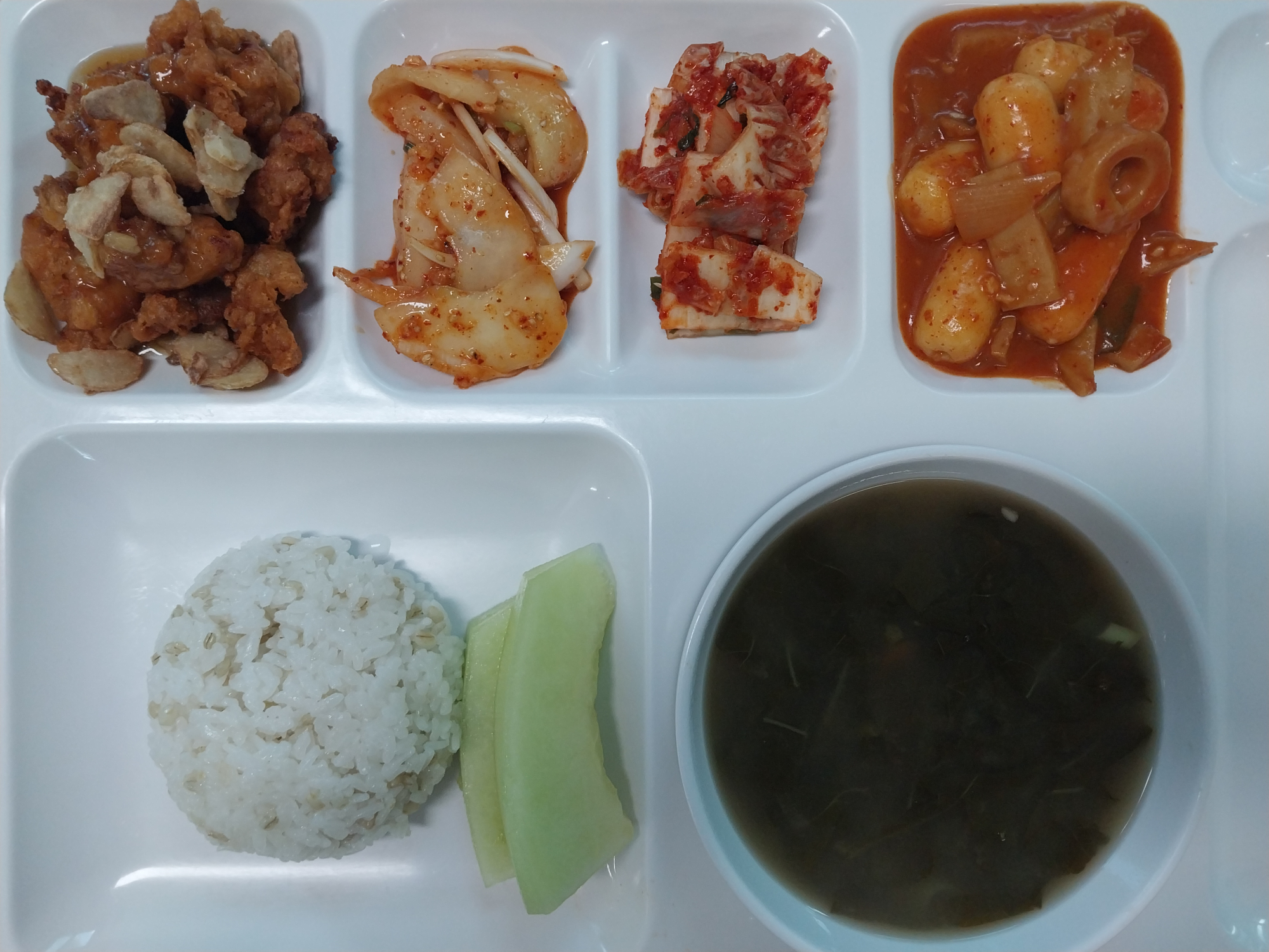 중식 식단 이미지