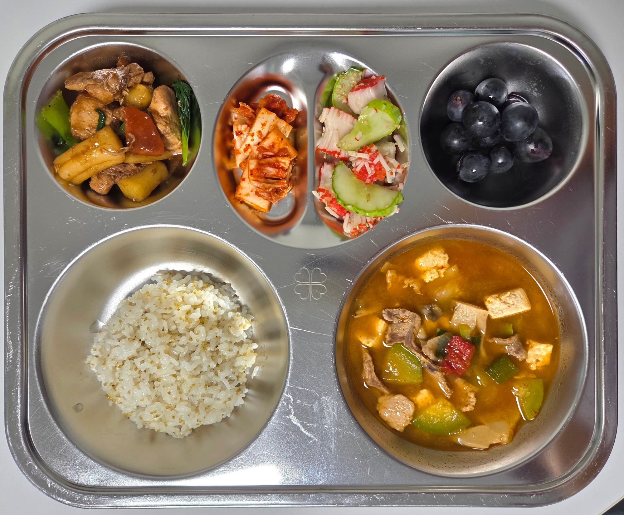 중식 식단 이미지