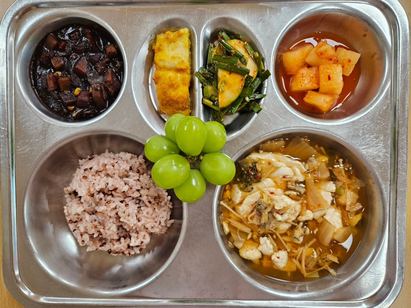 중식 식단 이미지