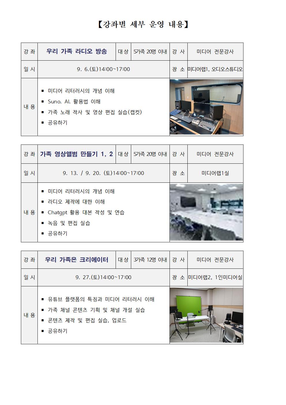 2025. 가족 미디어 체험교육 '미디어로 가을 소풍' 안내장002