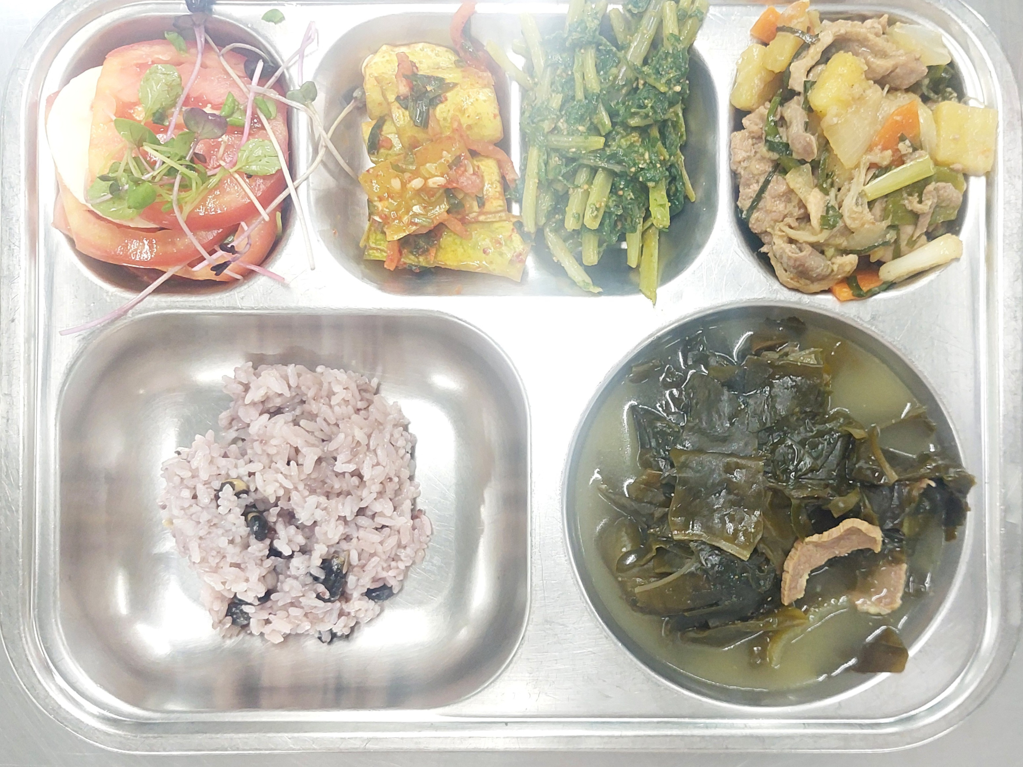 중식 식단 이미지