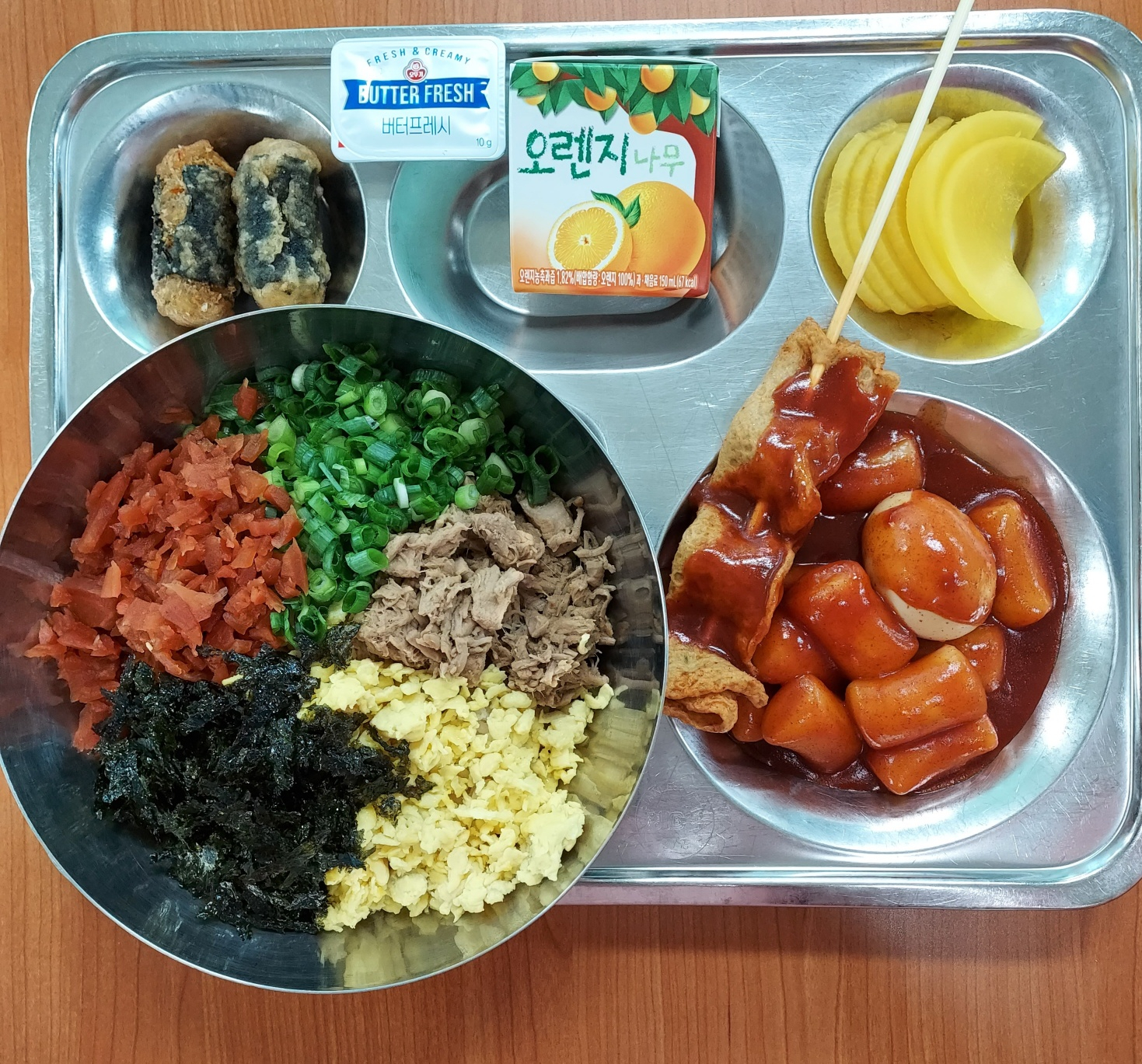 중식 식단 이미지