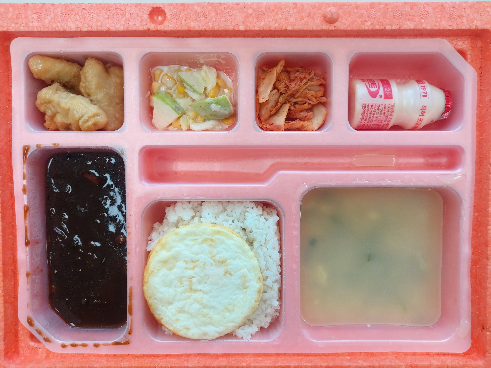 중식 식단 이미지
