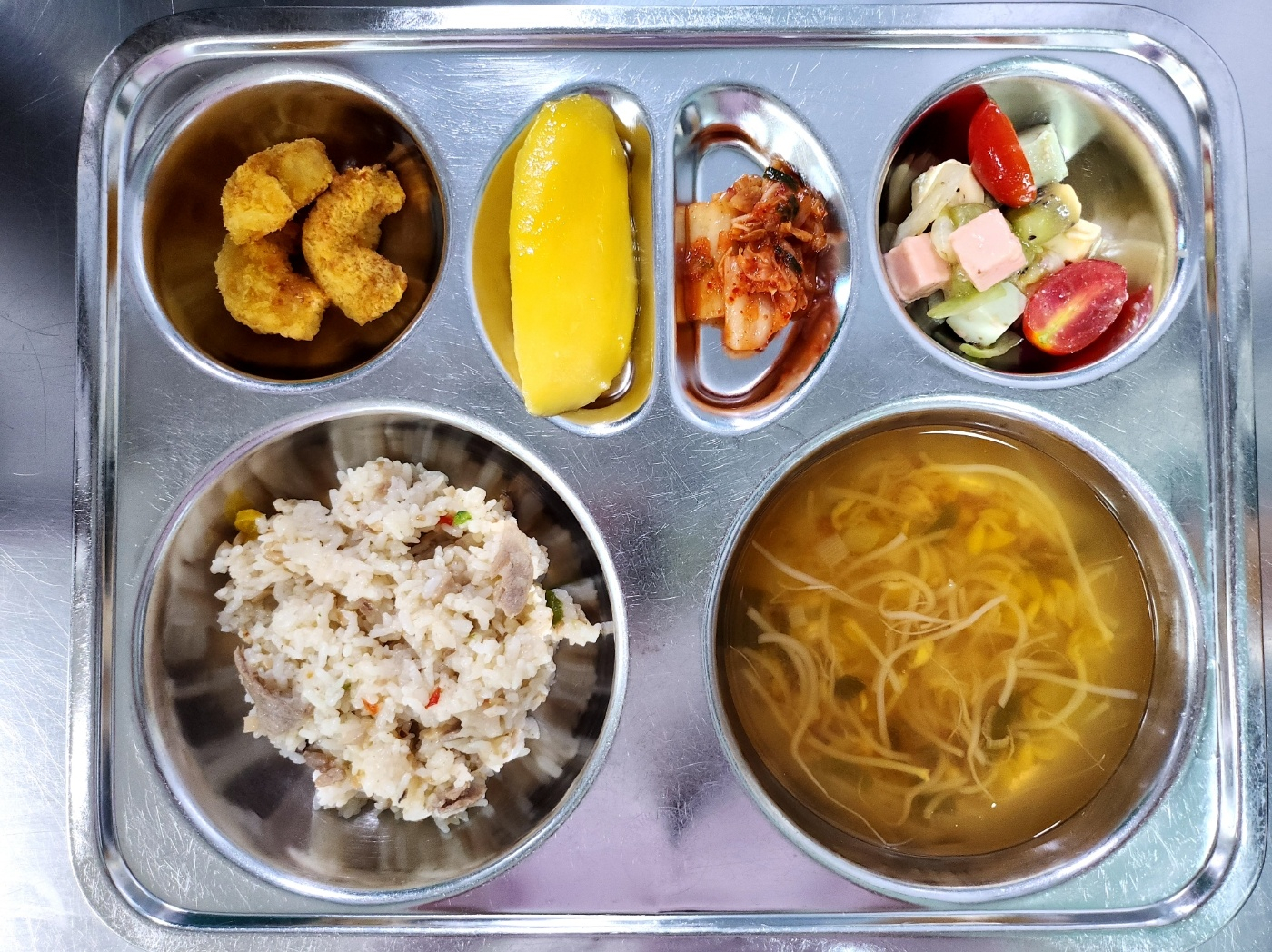 중식 식단 이미지