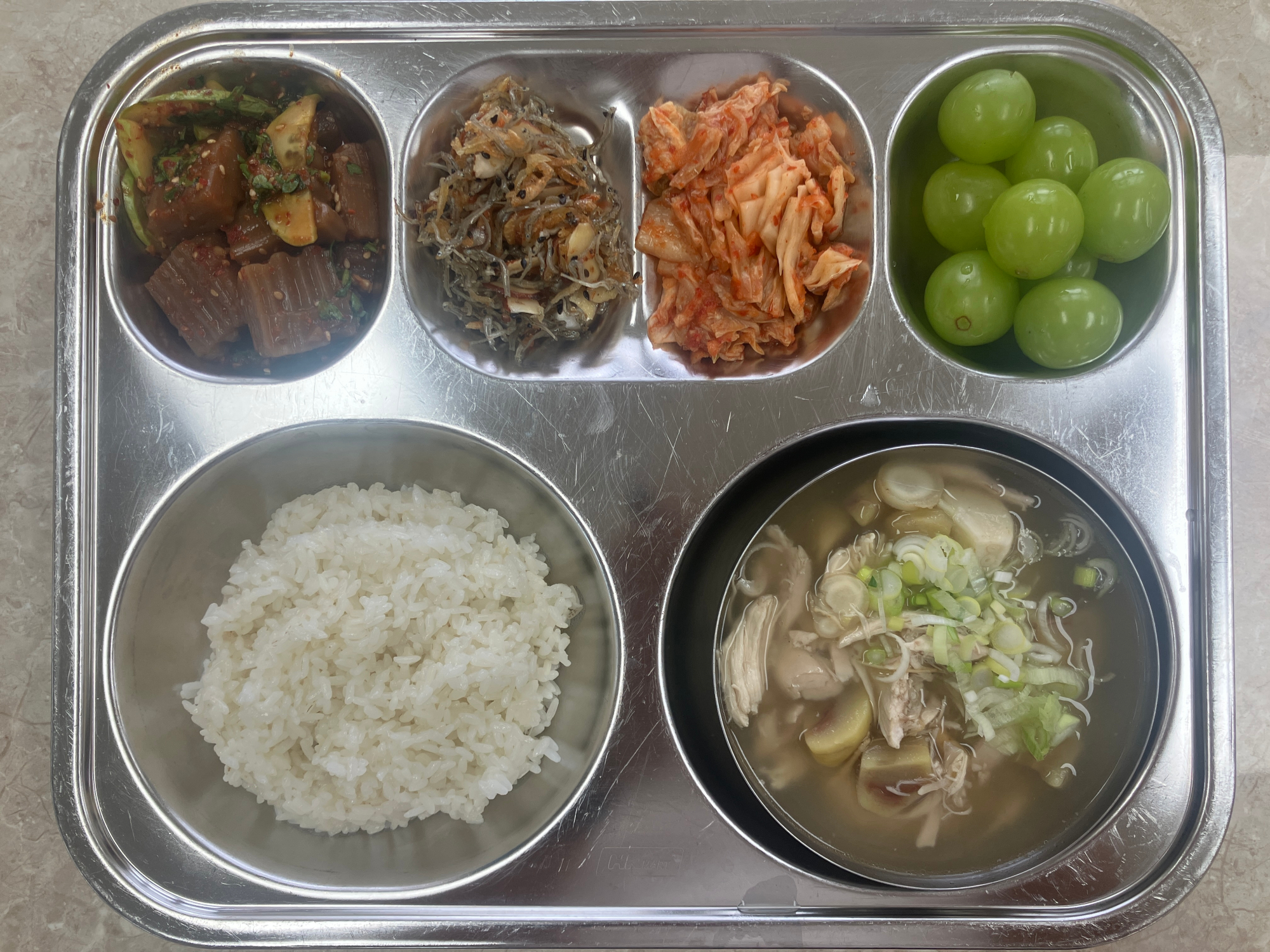 중식 식단 이미지