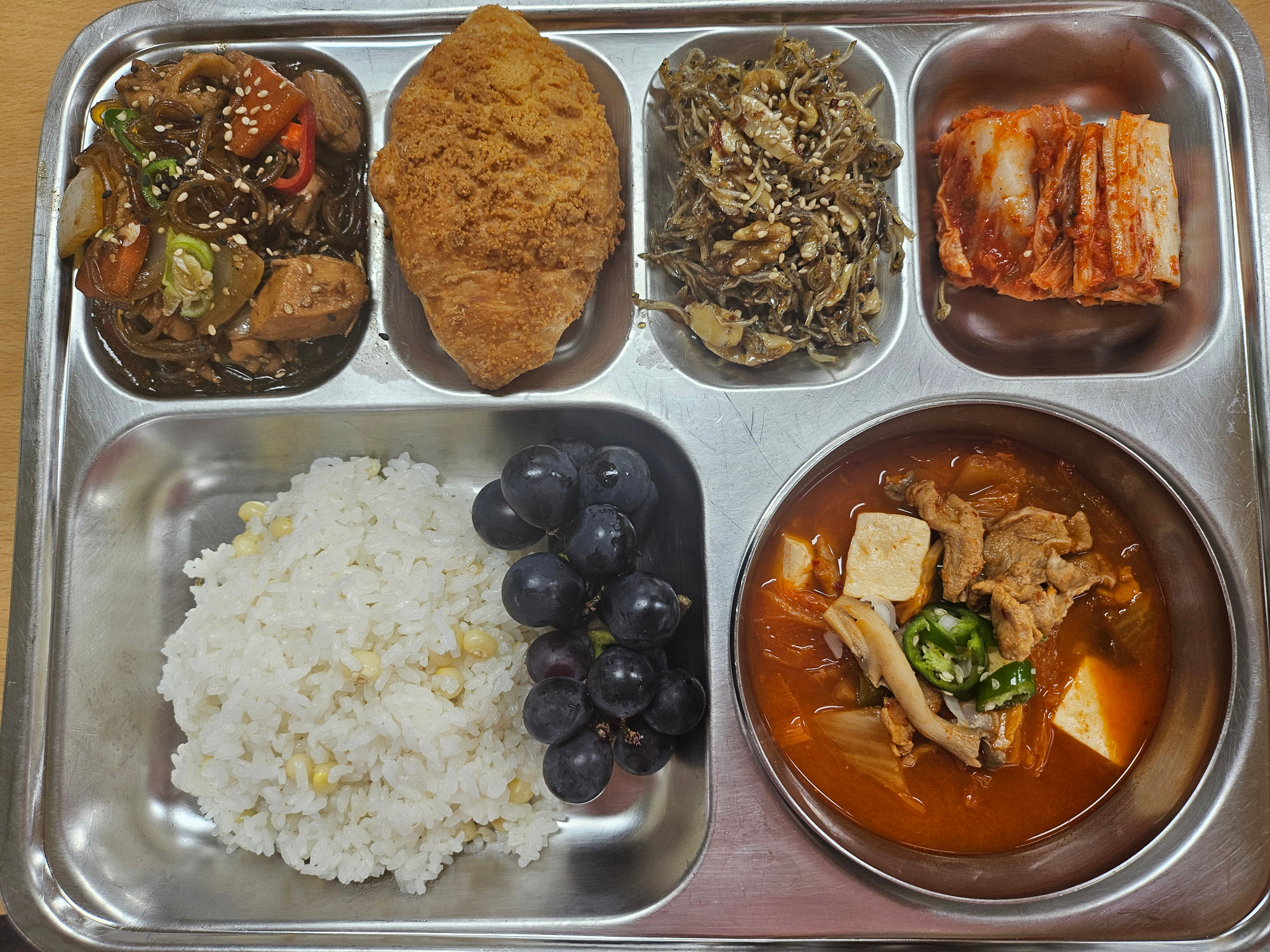 중식 식단 이미지