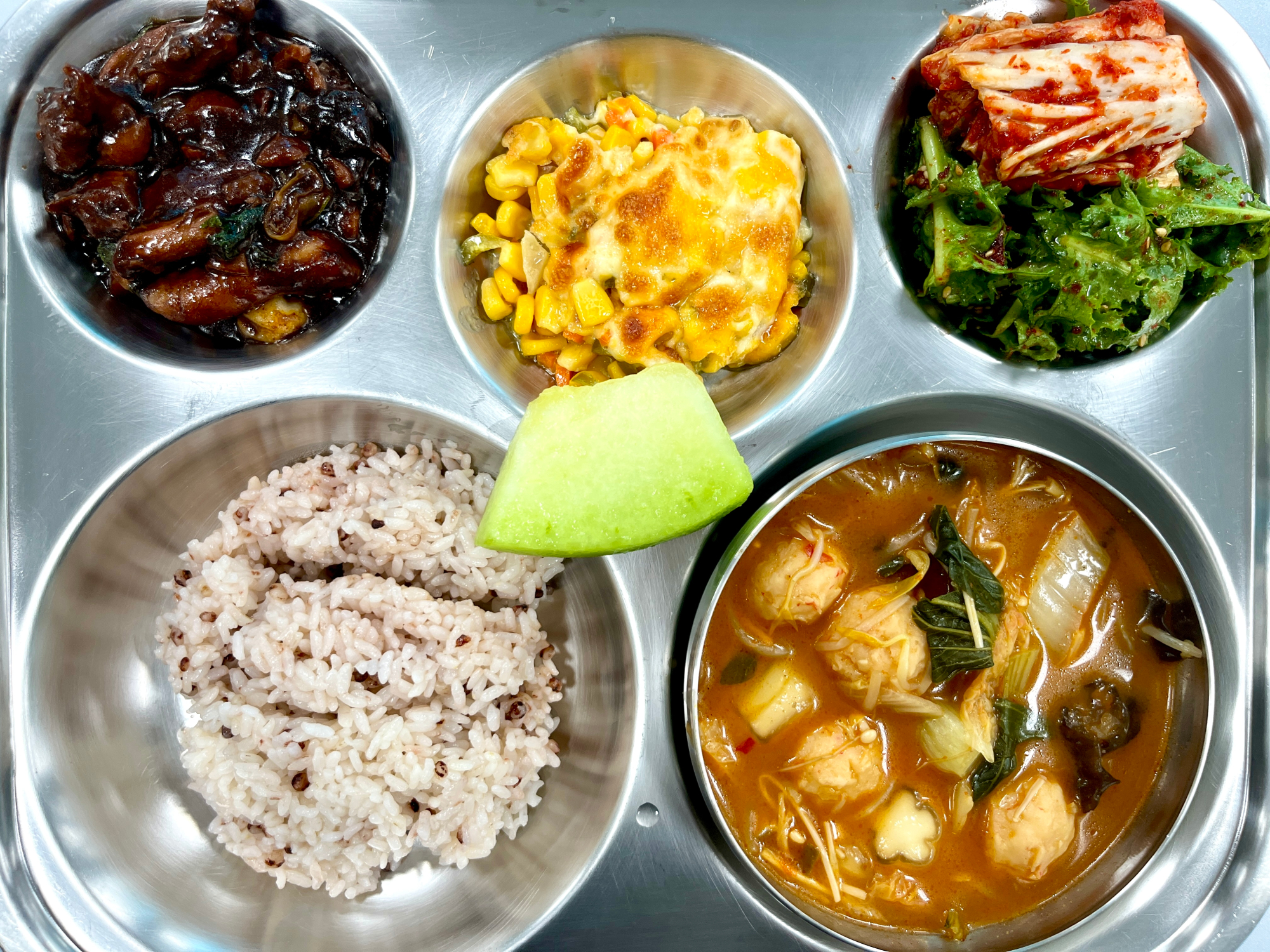 중식 식단 이미지